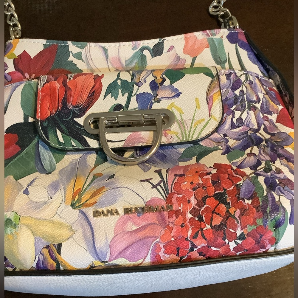 Dana Bachman floral purse